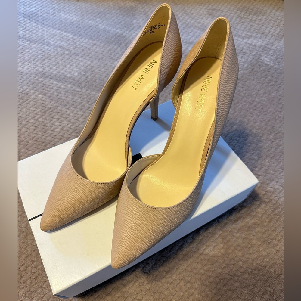 Nine West heels Size 10